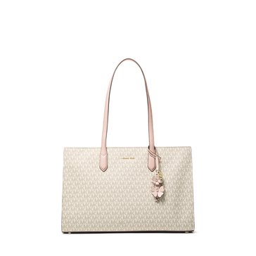 Michael Kors Scarlett Medium East West Tote With Charm