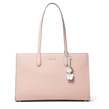 Michael Kors Scarlett Medium East West Tote With Charm