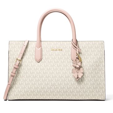 Michael Kors Scarlett Medium East West Satchel With Charm