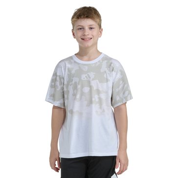 Adidas Big Boys' Camo Fade Tee