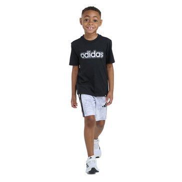 Adidas Little Boys' All Over Print Camo Shorts Set