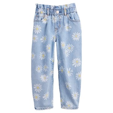 Gap Toddler Girls' Daisy Print Horseshoe Jeans
