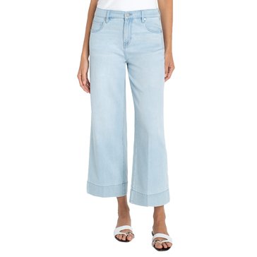 Liverpool Women's Stride Crop Wide Jeans