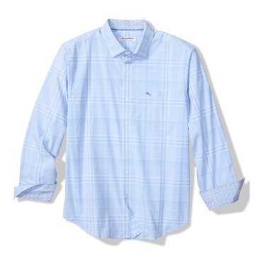 Tommy Bahama Men's Sarasota Stretch Porto Plaid Shirt