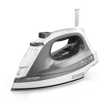 Black & Decker Compact Iron with Anti drip and Non Stick Plate