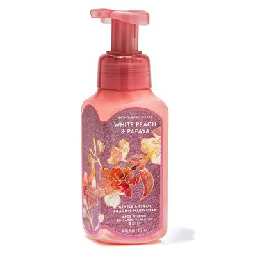 Bath & Body Works White Peach/Papaya Foaming Soap