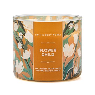 Bath & Body Works Flowerchild 3-Wick Candle