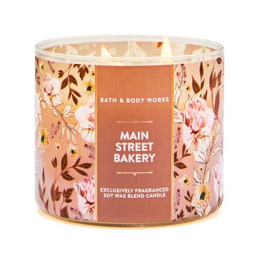 Bath & Body Works Main Street Bakery 3-Wick Candle