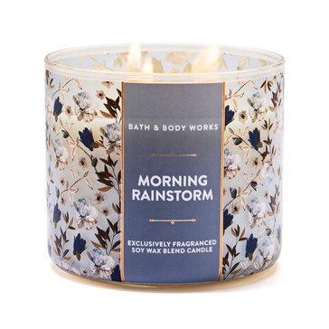 Bath & Body Works Morning Rainstorm 3-Wick Candle