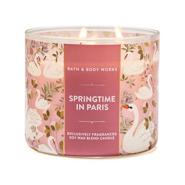 Bath & Body Works Springtime In Paris 3-Wick Candle