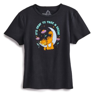 Ripple Junction Women's Take a Break Baby Rib Crew Tee