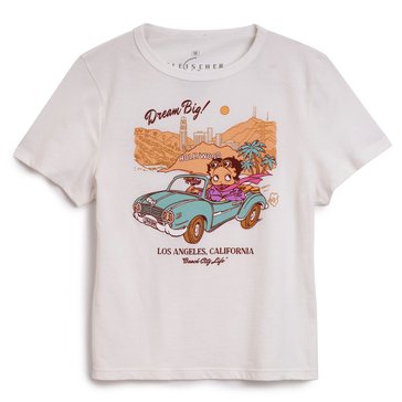 Ripple Junction Women's Hollywood California Destination Crew Short Sleeve Tee