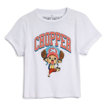 Ripple Junction Women's Chopper Arched Type Baby Rib Crew Tee