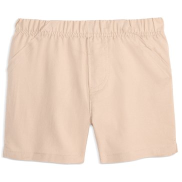 Wanderling Baby Boys' Solid Woven Shorts