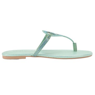 Kurt Geiger Women's Heart T Bar Flat Sandal