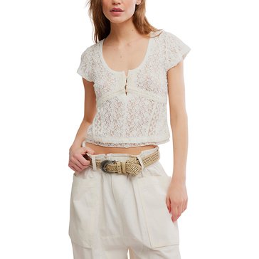 Free People Women's Claro Short Sleeve Tee
