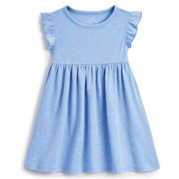 Wanderling Toddler Girls' Multi Hearts Dress