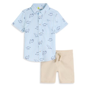 Wanderling Toddler Boys' Dino Short Set