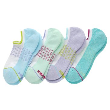 Hanes Women's Super No Show Socks, 4-Pack