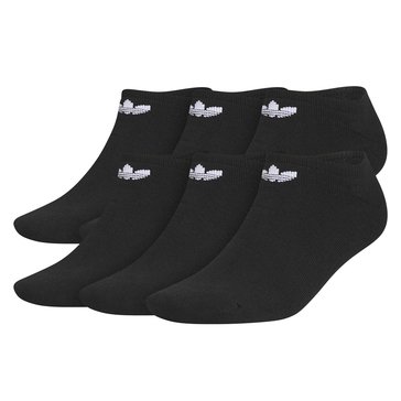 Adidas Men's Originals Trefoil 2.0 No Show Socks, 6-Pack