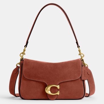 COACH Suede Soft Tabby Shoulder Bag
