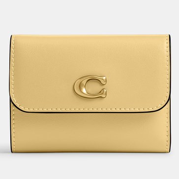 COACH Refined Calf Leather Essential Card Holder Wallet