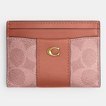 COACH Coated Canvas Signature Essential Card Case
