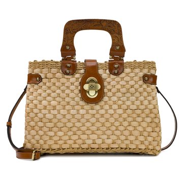 Patricia Nash Sancia Wicker Satchel
