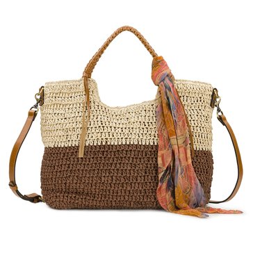 Patricia Nash Gabriella Tote With Paris Map Scarf