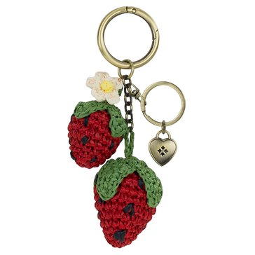 Patricia Nash Raffia Strawberry Hang Off