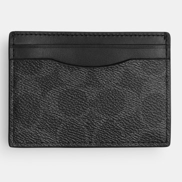 COACH Money Clip Card Case in Signature