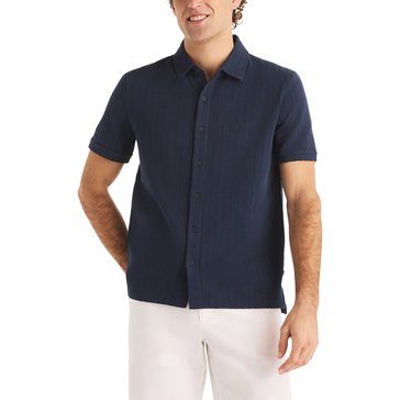 Nautica Men's Seersucker Polo Shirt