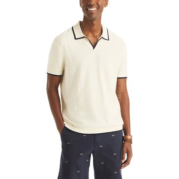 Nautica Men's Textured Sweater Polo