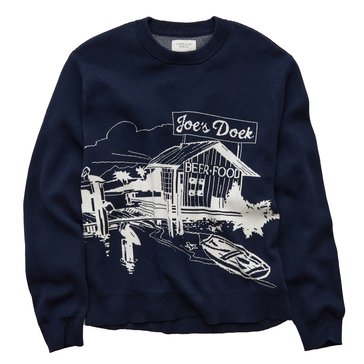 AE Men's Graphic Crewneck Sweater