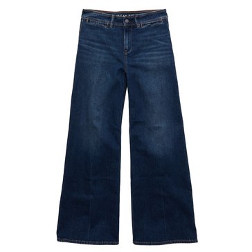AE Women's Stretch High-Rise Wide-Leg Mariner Jeans