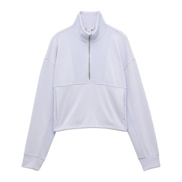 Athleta Women's Seasoft Rib 1/4 Zip Popover Jacket