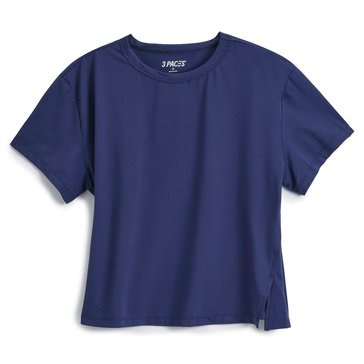 3 Paces Women's Boxy Short Sleeve Tee