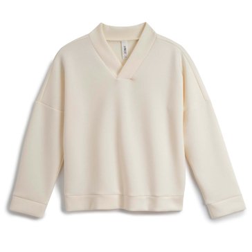 3 Paces Women's Fleece V-Neck Sweatshirt