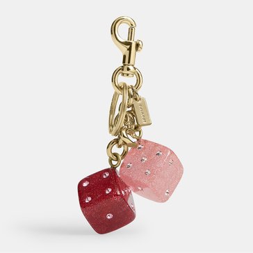 COACH Resin Dice Bag Charm