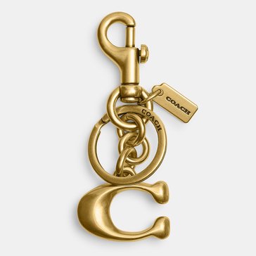 COACH Solid C Bag Charm