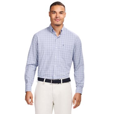 Izod Men's Long Sleeve Performance Woven Shirt