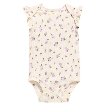 Old Navy Baby Girls' Short Sleeve Ruffle Printed Bodysuit