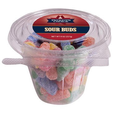 Patriot's Choice Sour Bud Gummies, 8oz