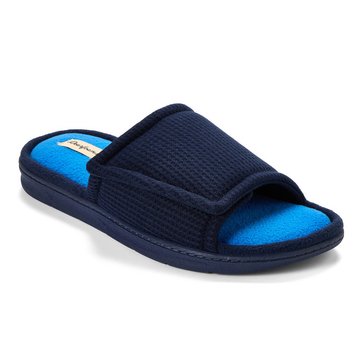 Dearfoams Men's Parson Waffle Slide