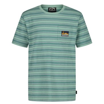 Billabong Big Boys' Miles Stripe Pocket Short Sleeve Tee