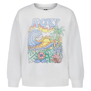 Roxy Big Girls' Nature Oversized Crew Sweatshirt