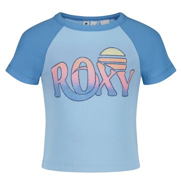 Roxy Big Girls' Roxy Sunset Baby Tee