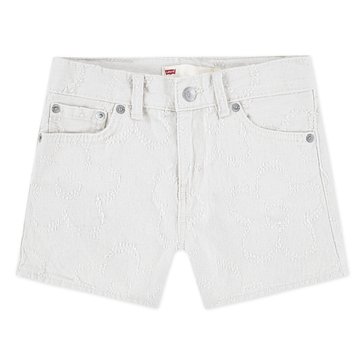 Levi's Little Girls' Textured A-Line Shorts