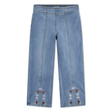 Levi's Little Girls' Dobby Pull-On Wide Leg Pants