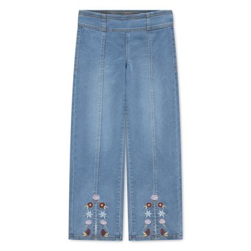 Levi's Big Girls' Dobby Pull-On Wide Leg Pants